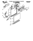 Frame and console