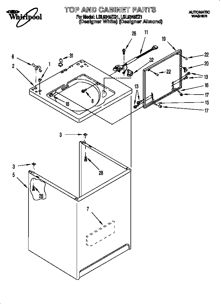 TOP AND CABINET