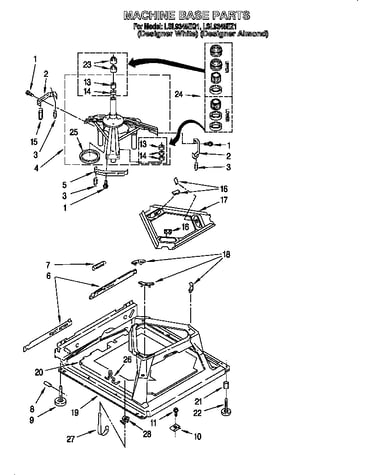 Machine base