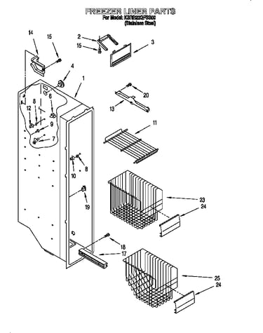 Freezer liner