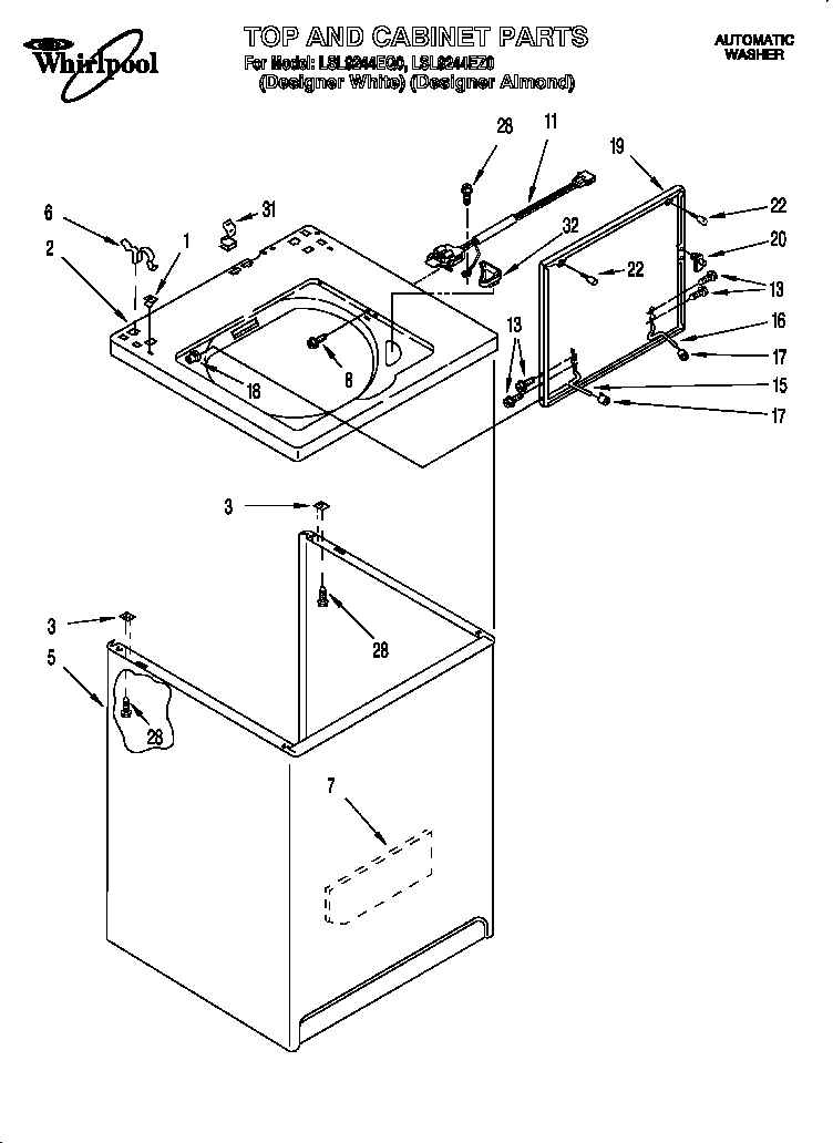 TOP AND CABINET