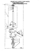 Brake and drive tube