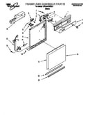Frame and console