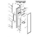 Whirlpool 3VED23DQEW00 freezer door diagram