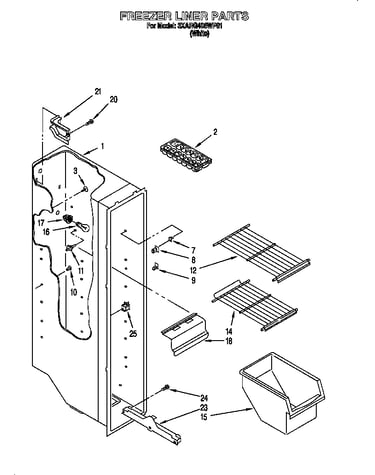 Freezer liner