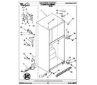 Whirlpool 3VET19GMFW00 cabinet diagram