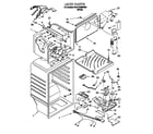 Whirlpool 3VET19GMFW00 liner diagram