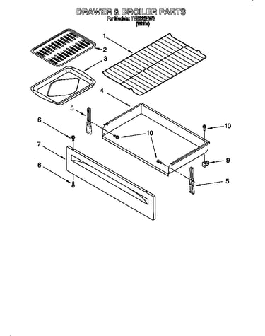 Drawer and broiler