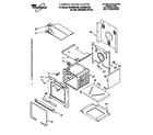 Whirlpool RBD305PDQ2 lower oven diagram