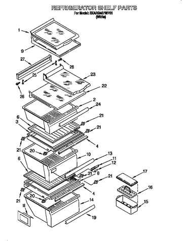 Refrigerator shelf