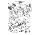 Crosley BYCWD6274W0 dryer bulkhead diagram
