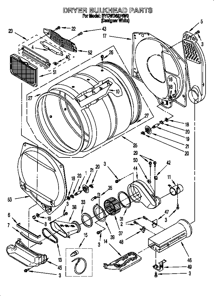 Dryer bulkhead