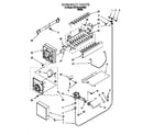 Whirlpool 3VED27DQEW00 icemaker diagram
