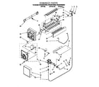 Whirlpool 3VED29DQEN00 icemaker diagram