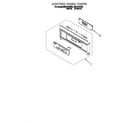 Whirlpool RS610PXEN0 control panel diagram