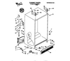 Whirlpool 6ED20TKXDW01 cabinet diagram