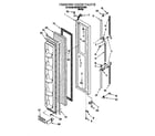 Whirlpool 6ED20TKXDW01 freezer door diagram