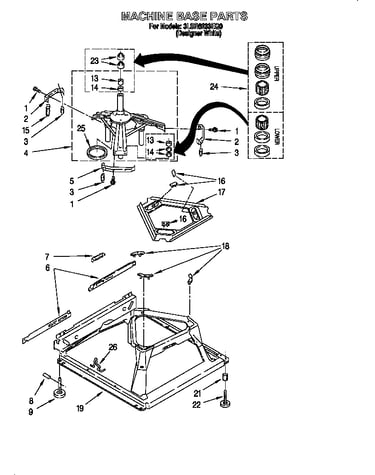 Machine base