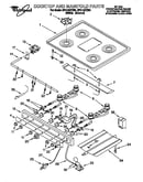 Cooktop and manifold
