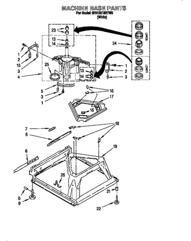 Machine base