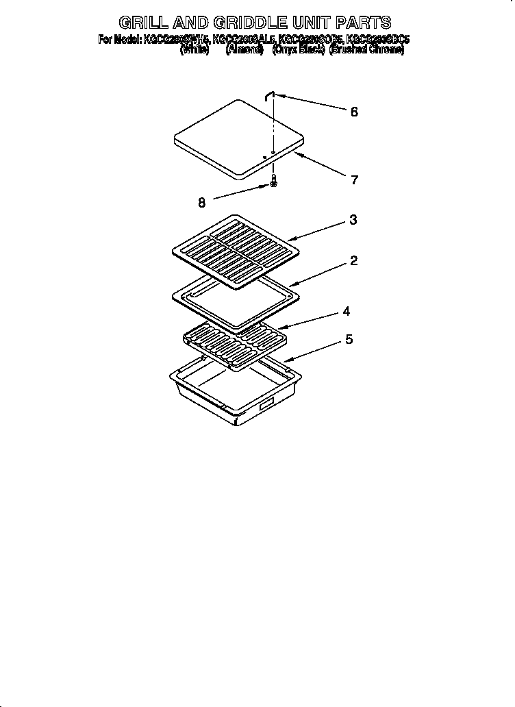 Grill and griddle unit