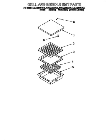 Grill and griddle unit