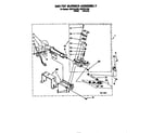 Whirlpool CSP2761AN2 3401797 burner assembly diagram