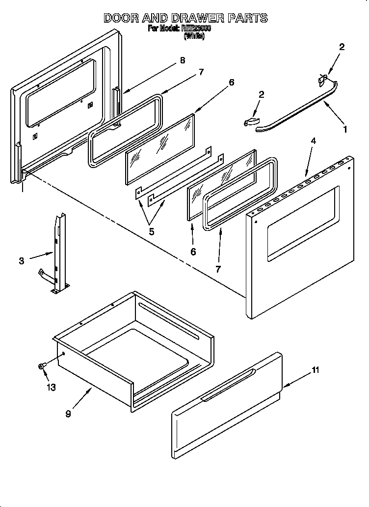 DOOR AND DRAWER