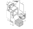 Roper REE23000 oven chassis diagram