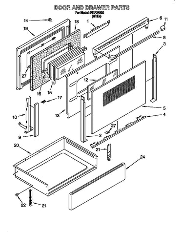 Door and drawer