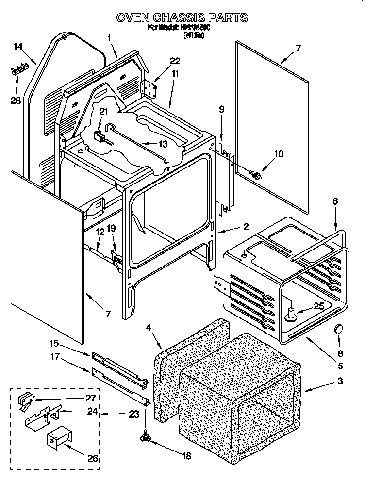 Oven chassis