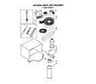 Whirlpool ACP492XT0 optional parts (not included) diagram