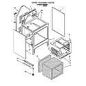 Roper REE31300 oven chassis diagram
