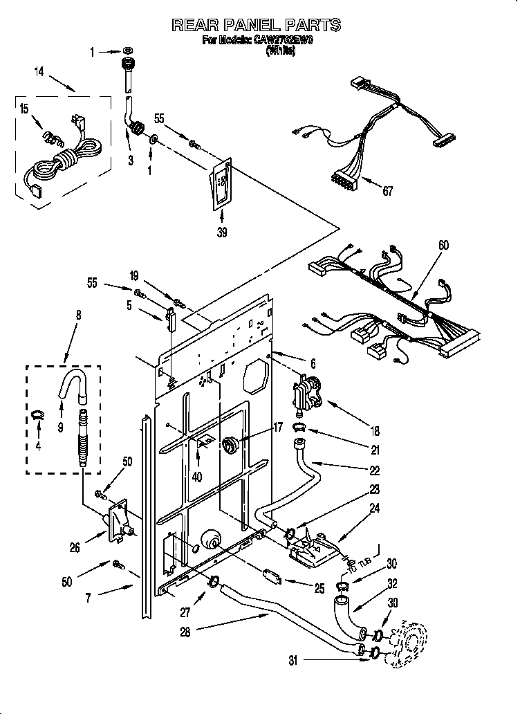 Rear panel