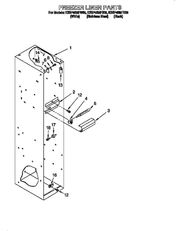 Freezer liner