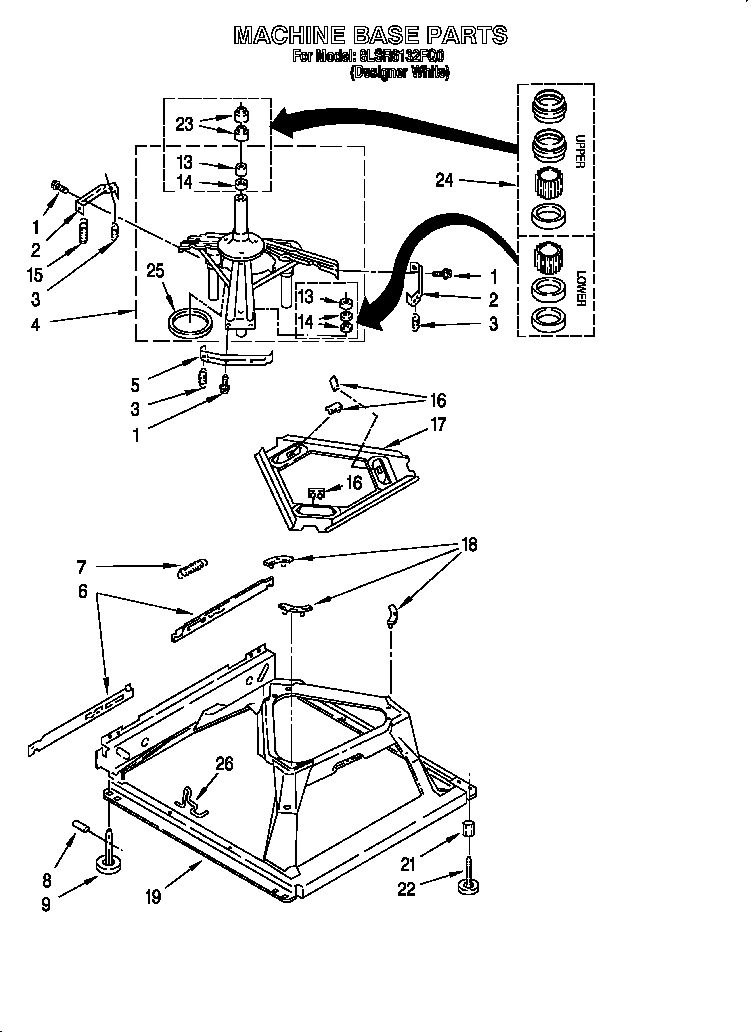 Machine base