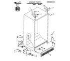 Whirlpool ED20TKXDW03 cabinet diagram