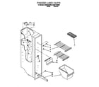 Whirlpool ED20TKXDW03 freezer liner diagram