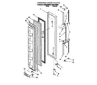 Whirlpool ED20TKXDW03 freezer door diagram