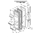 Whirlpool ED20TKXDW03 refrigerator door diagram