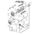 Whirlpool 4YED25DQDW01 icemaker diagram