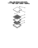 Grill and griddle unit