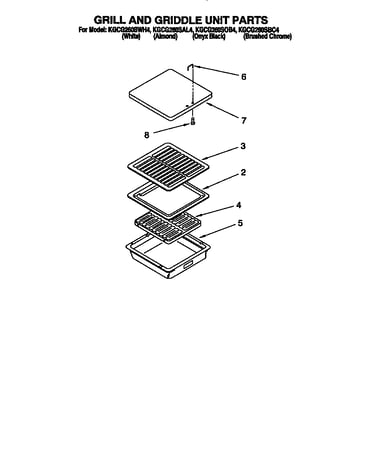 Grill and griddle unit