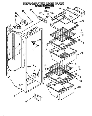Refrigerator liner
