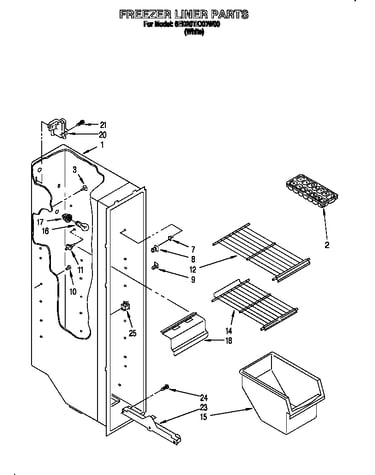 Freezer liner