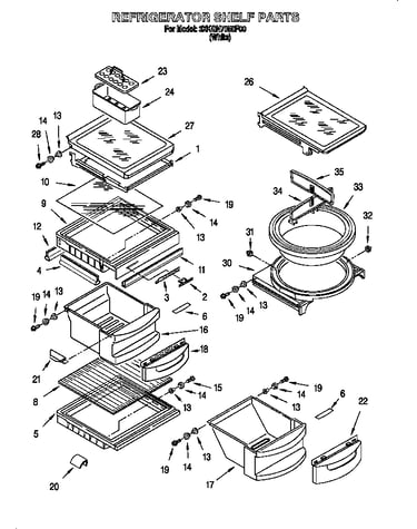 Refrigerator shelf