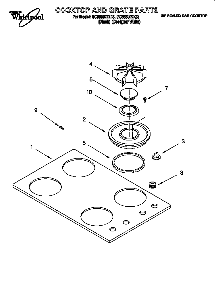 Cootop and grate