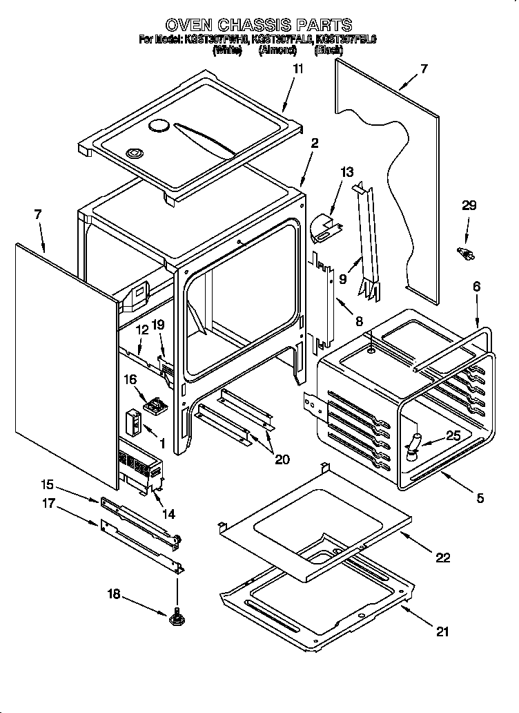 OVEN CHASSIS