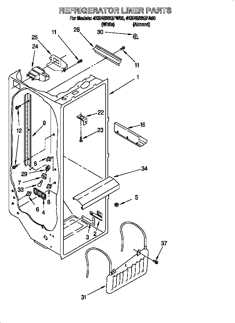 Refrigerator liner