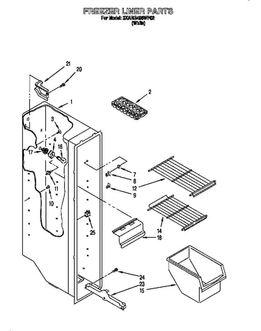 Freezer liner